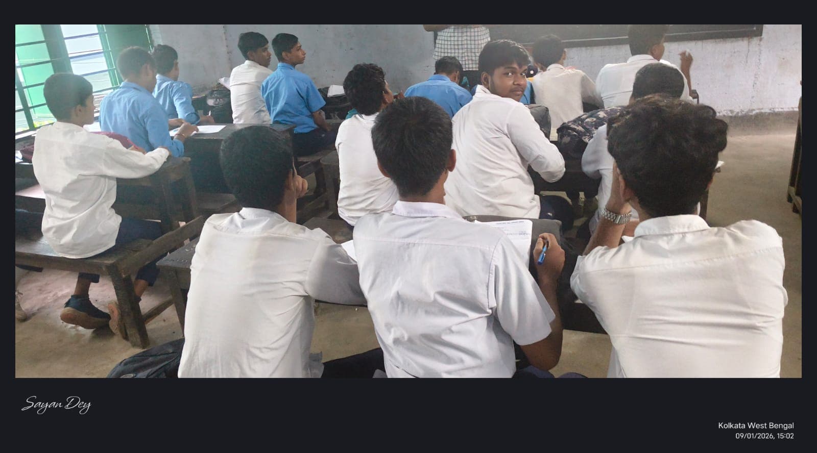 Addhyan Academy students and mentors