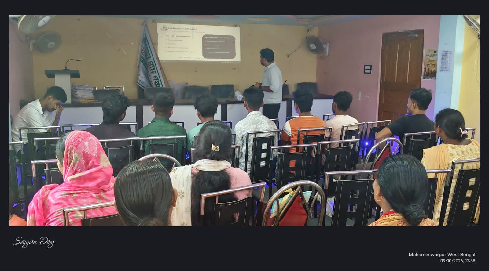 Addhyan Academy students and mentors