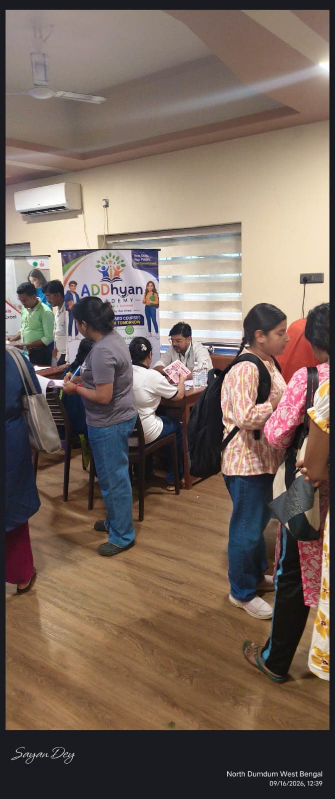 Addhyan Academy students and mentors